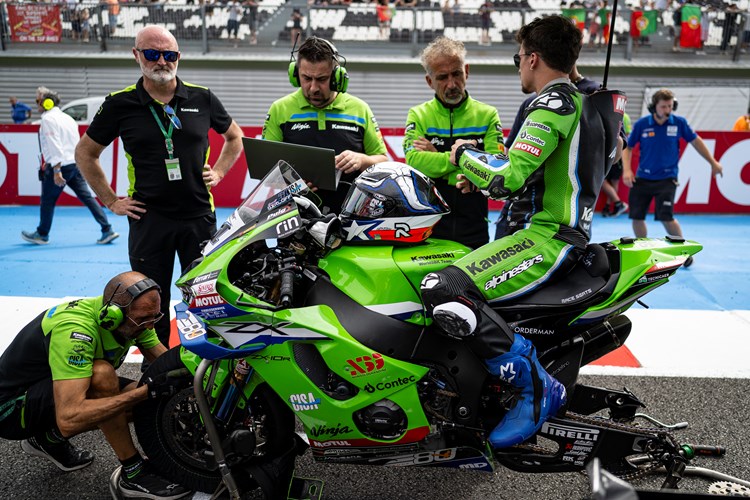 Gerloff at Magny-Cours